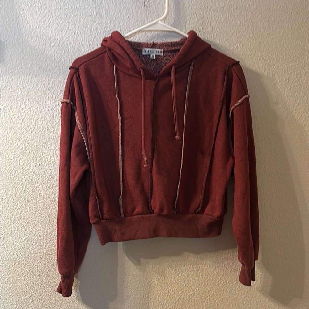 Fitz + Eddi cropped hoodie